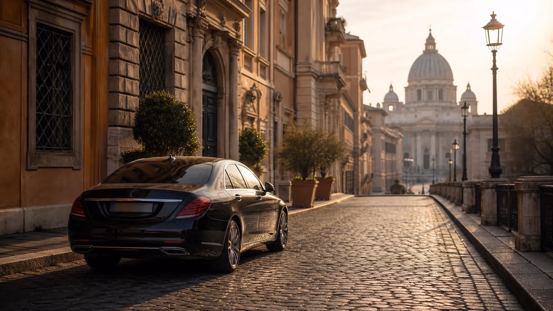 "Auto con autista privato in una citta d'arte italiana per visitare Roma e Firenze al ritmo giusto"